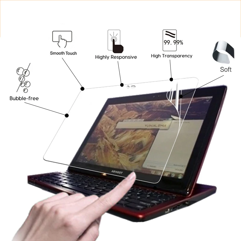 

High Clear Glossy screen protector film For TOSHIBA Portege M930 13.3" tablet front HD lcd screen protection films