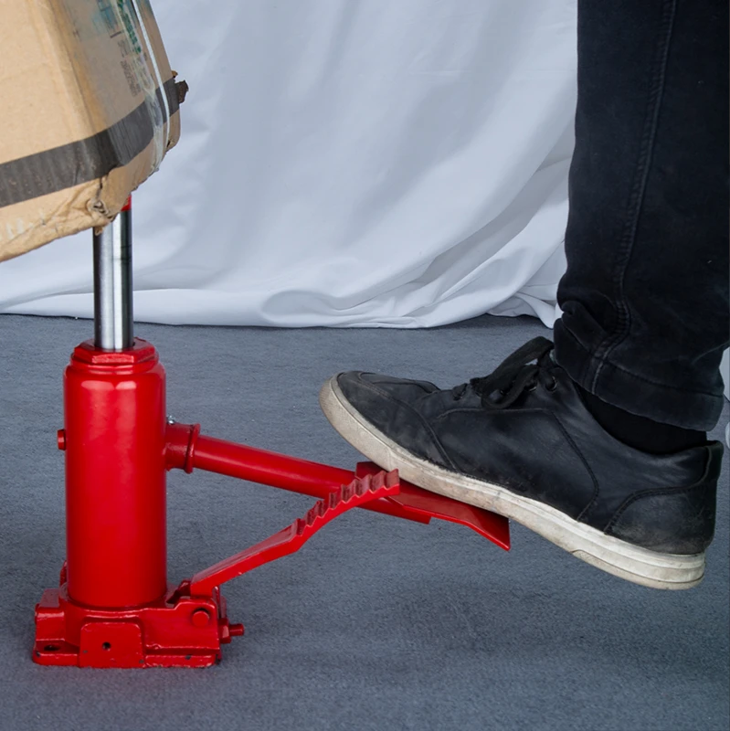 Ножной гидравлический домкрат для автомобиля вертикальный автомобильный