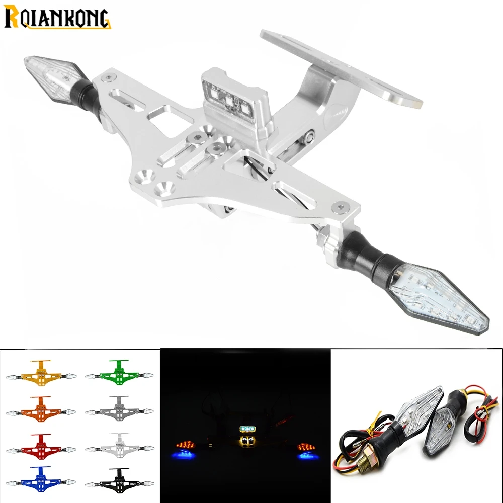 Алюминиевая рама номерного знака для мотоцикла с регулируемым углом Moto BREVA 750 V7