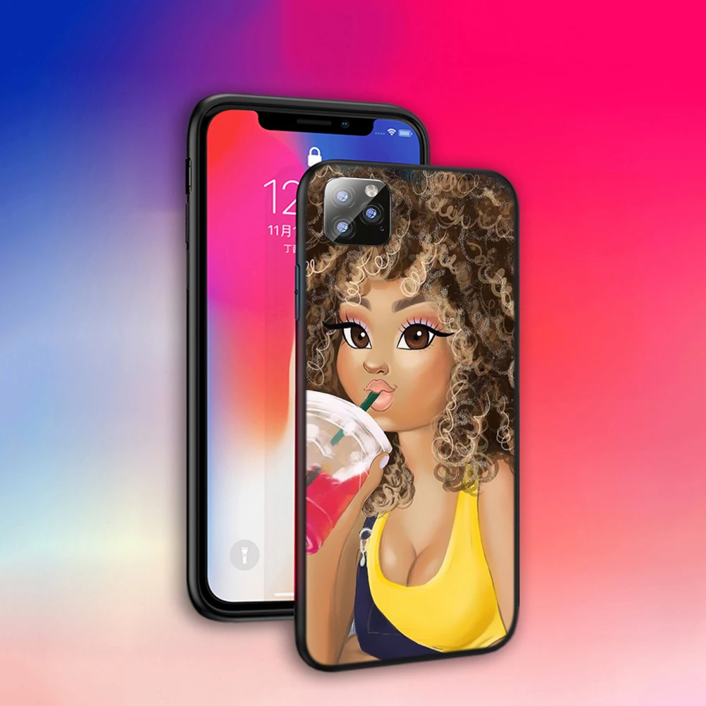 Африканский красивый ТПУ силиконовый чехол для телефона Apple iPhone 11 Pro Max мягкий |