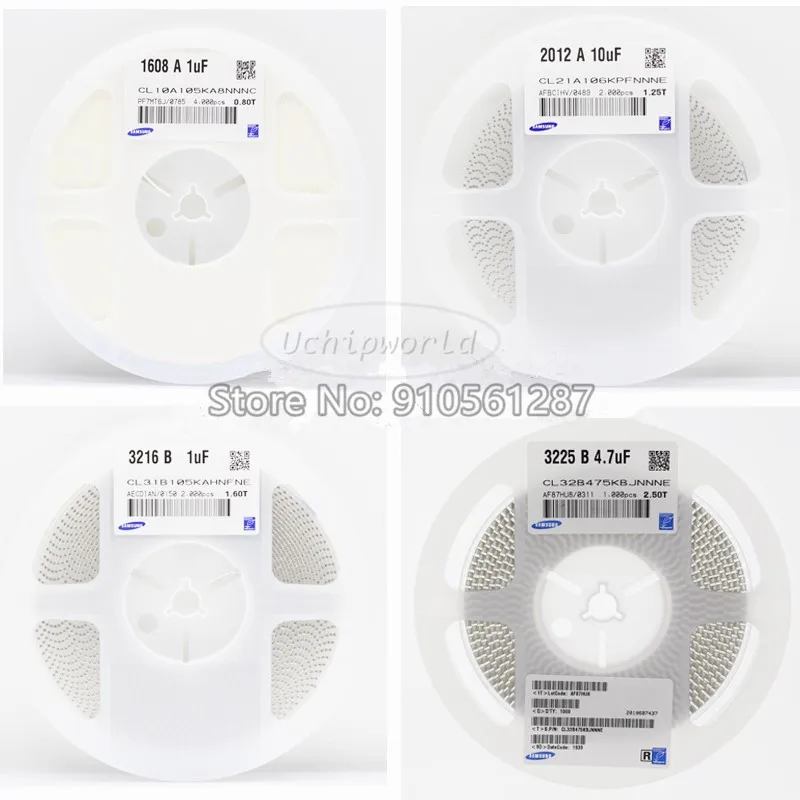 Микросхемы керамические конденсаторы 0603 16V X5R X7R Y5V 470nF 1 мкФ 2 4 7 10 22 100nF 150nF 220nF 330nF 680nF