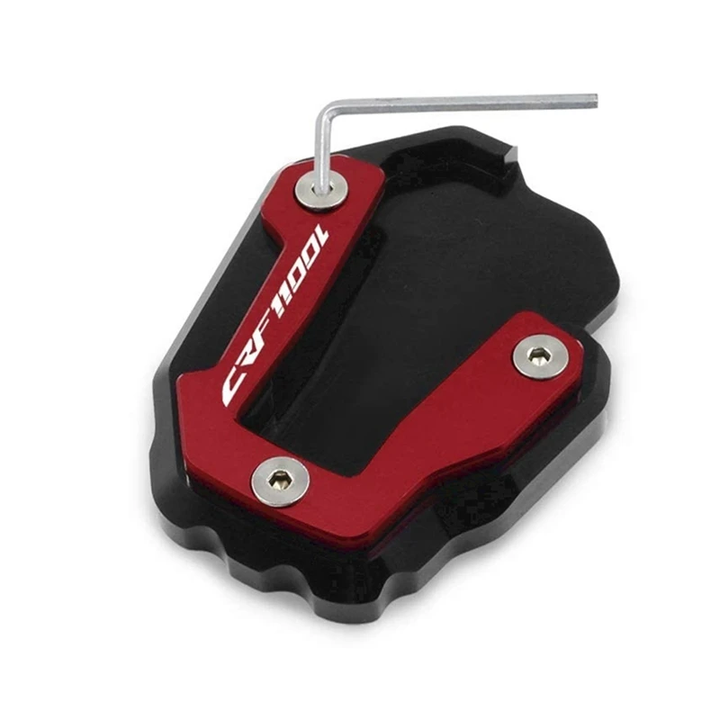 

Motorcycle Kickstand Sidestand Stand Extension Pad for Honda CRF1100L Africa Twin Adventure Sports DCT 2019-2021