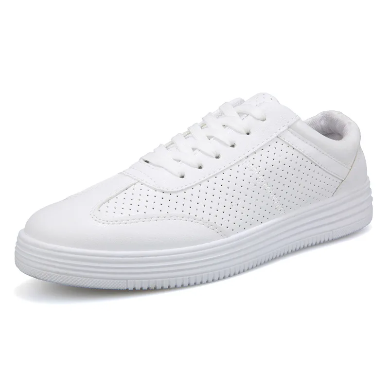 

Men White Flat Shoes Breathable Summer Footwear For men Top Quality Comfortable 2019 Men Casual Shoes tenis masculino