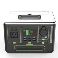 various power ports portable power generator 300w power supply 444wh solar energy storage portable power station power bank