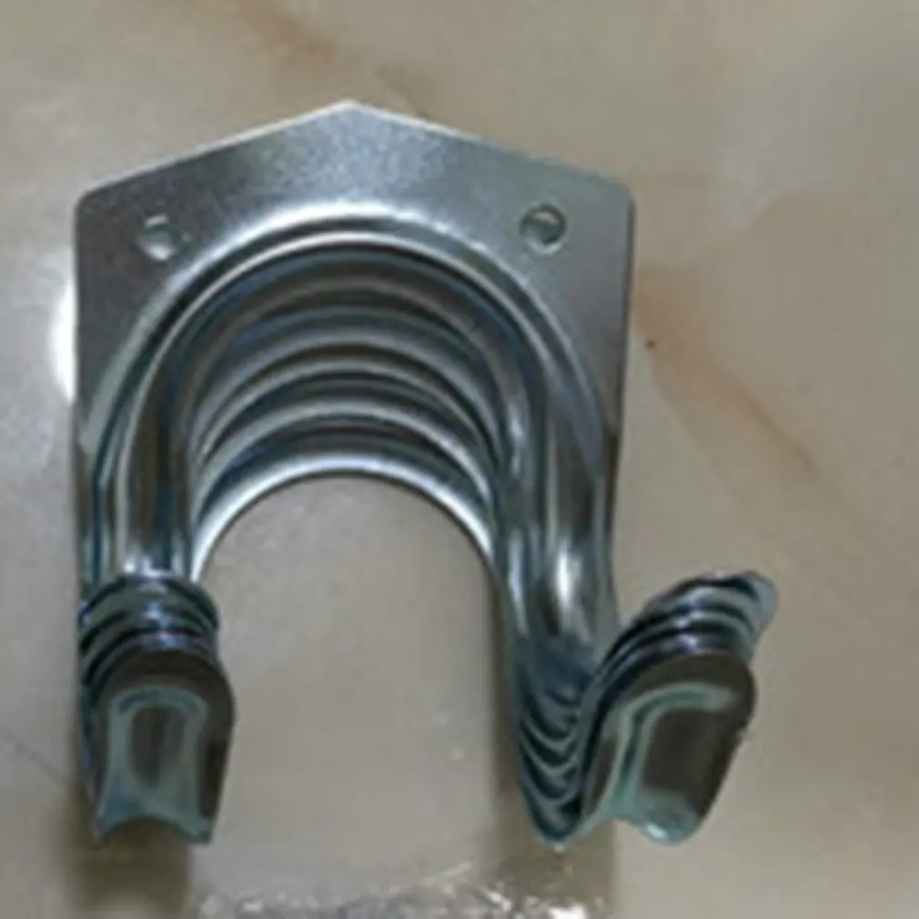 

10 Pcs Metal Tools Storage Wall Hooks Double Racks Garden Kitchen Bathroom Safe Corrosion-resistant Accessories