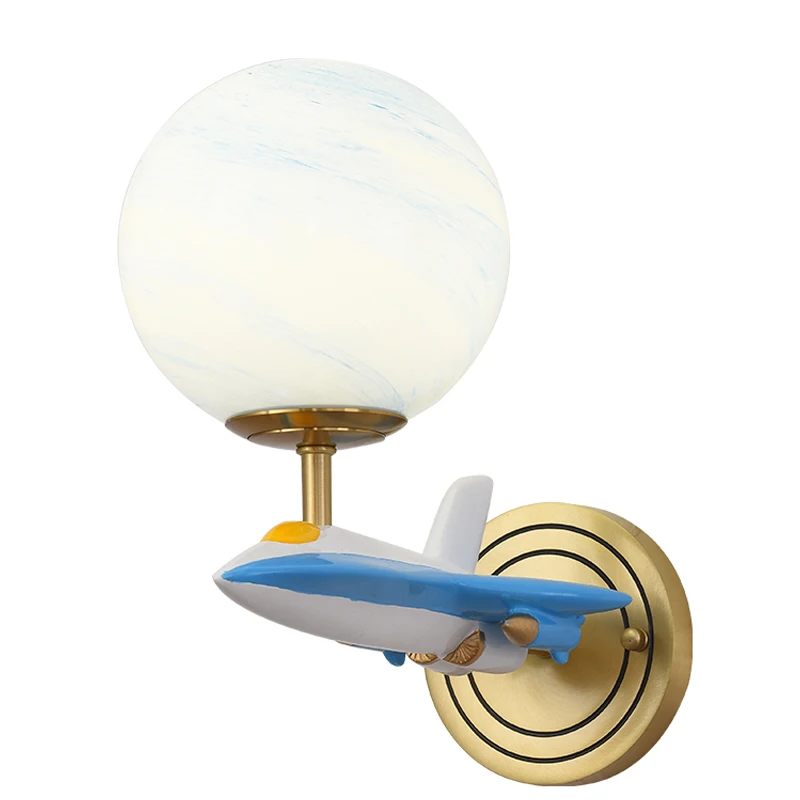 Настенный светильник для детской комнаты зеркальные светодиодные лампы декора