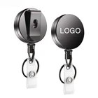 Наборы карт, кольцо для ключей с ремнем, металлическая выдвижная катушка для бейджа для Toyota RAV4 XA20 XA30 XA40 XA50 2021 2020 2019 2018-2000