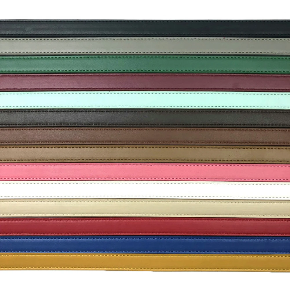 

2pcs 62cm PU leather Bag Strap Handle Detachable Shoulder Bag Belt DIY Replacement strap for Handbag Band Handle Bag Accessories