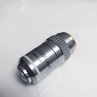 20 2mm rms metallurgical biological microscope plan achromatic objective lens 100x optical instruments new