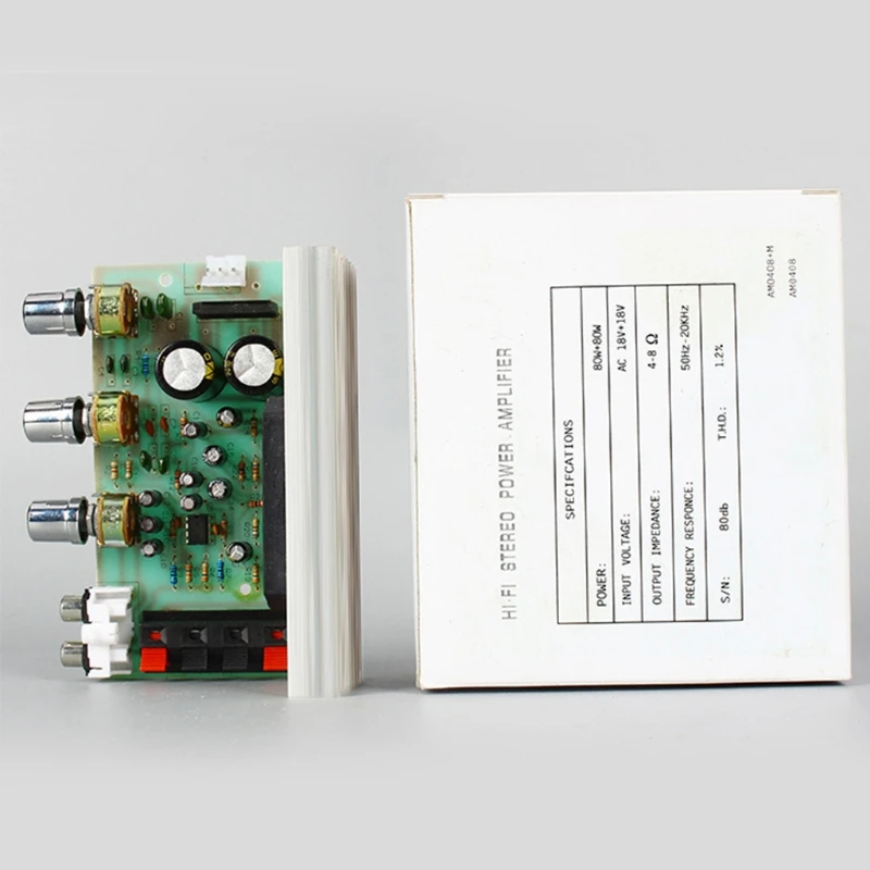 50 Вт + STK4132 Плата усилителя DX-0408 2 0 канал двойной высокий-Мощность DIY модуль