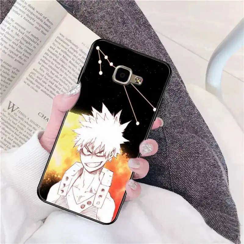 

YNDFCNB Boku No Hero Academia constellation Phone Case For Samsung Galaxy A30 A20 S20 A50S A30S A71 A10 A10S A7 A8 A6 plus Cases