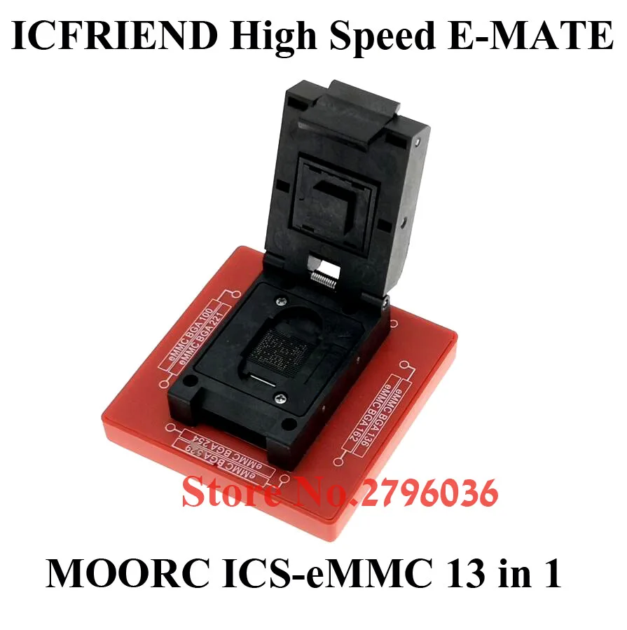 2021 MOORC E MATE X PRO BOX памяти на носителе EMMC BGA 13 в 1 поддержка 100 136 168 153 169 162 186 221 529 254 с Z3X