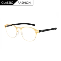 new berlin brand mens glasses frame handmade no screw business optical prescription eyeglasses women spectacle oculos de grau
