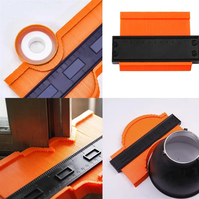 5/10 дюймовый контурный манометр пластиковый профиль копия мерный Дубликатор