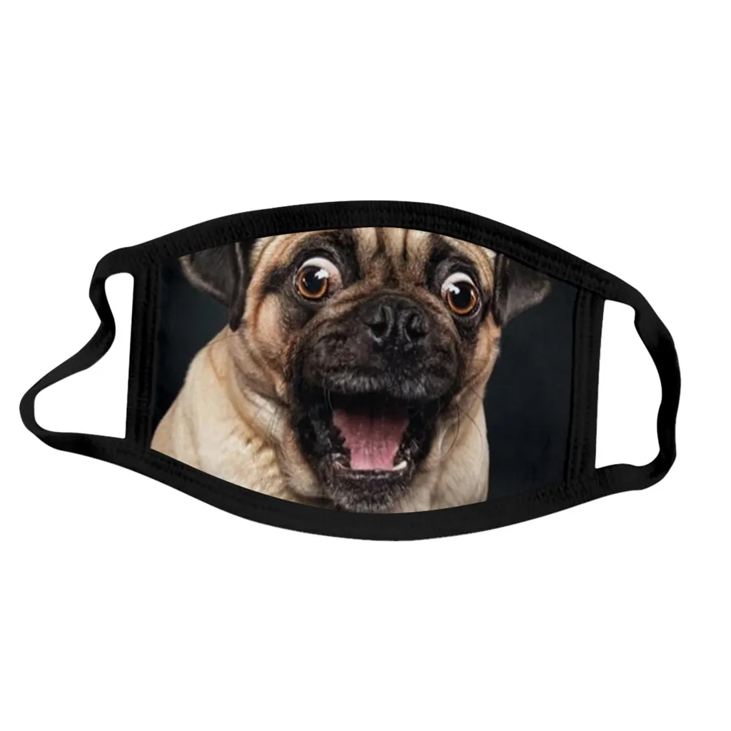 Новинка 2020 маска унисекс для взрослых собак кошек животных забавное выражение