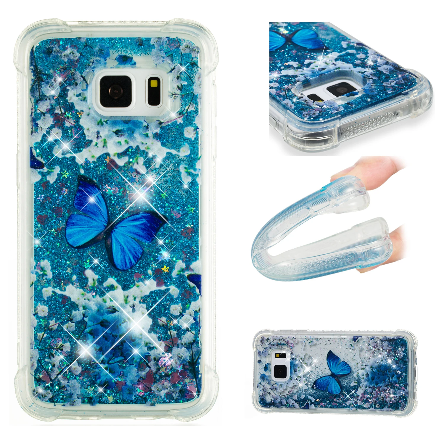 For Samsung S7 7S S 7 G930F G930FD SM-G930f SM-G930fd Dynamic Liquid Quicksand Case for GalaxyS7 SM G930U G930R7 Phone TPU Cover | Мобильные