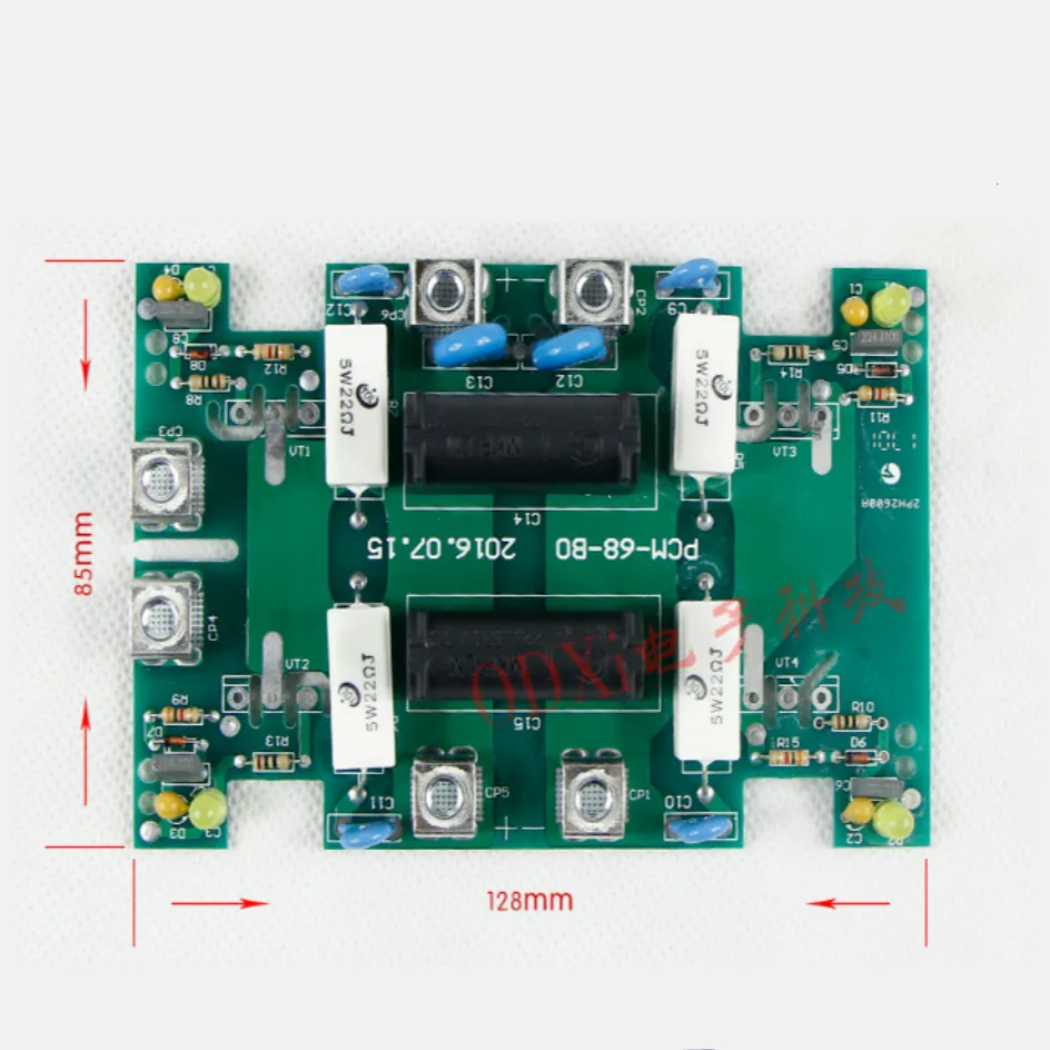 DC ручной дуговой сварочный аппарат печатной платы ZX7-400 Одиночная трубка ИНВЕРТОР