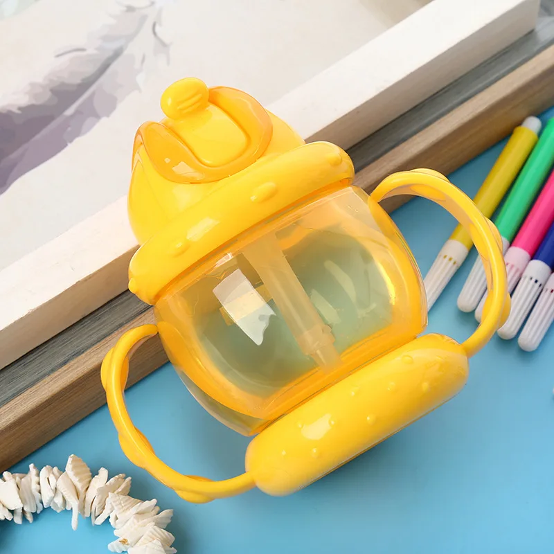 250 мл бутылочка для кормления ребенка чашка с трубочкой дети учатся Кормление