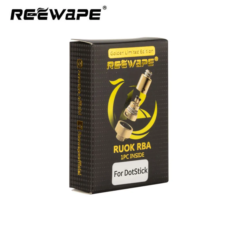 В наличии! Оригинальная сменная катушка Reewape RUOK RBA золотой лимитированный элемент