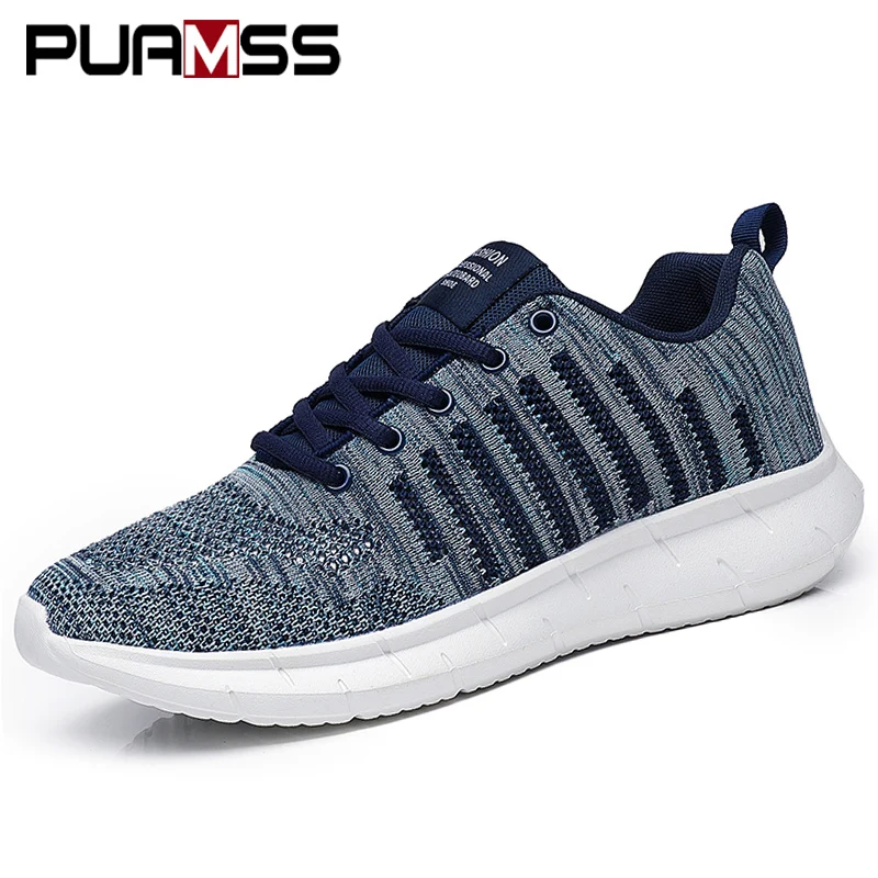 

Men Sneakers Breathable Mesh Lightweight Casual Shoes Nice Pop Fashion Outdoor Comfortable Flat Summer Footwear Male Shoes Men