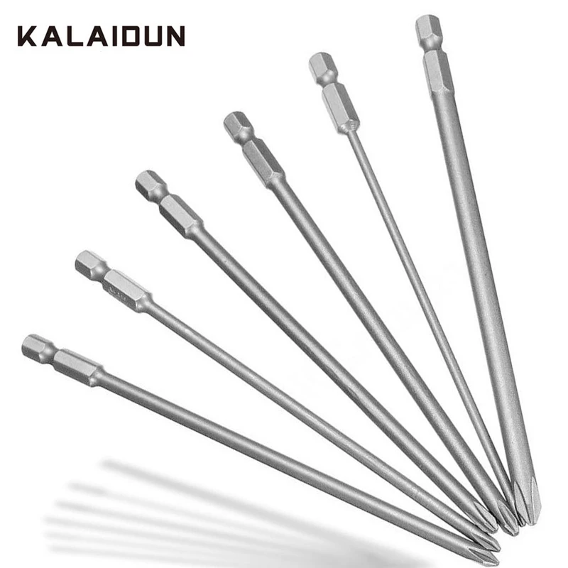 Набор наконечников для отверток KALAIDUN магнитная Шестигранная головка PH1 PH2 1/4