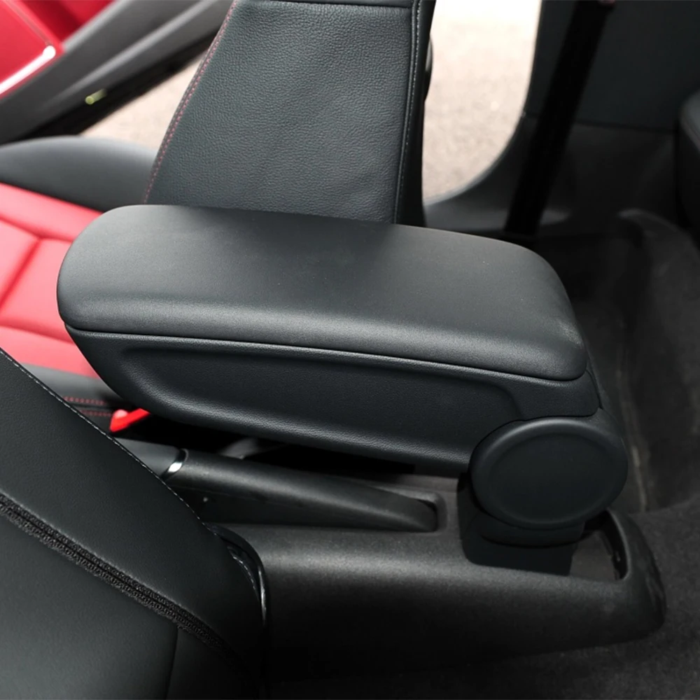 

Car Replacement parts for Audi A1 S1 2011-2018 PU Leather Center Console Armrest Cover Lid Black Car Accessories Car Goods