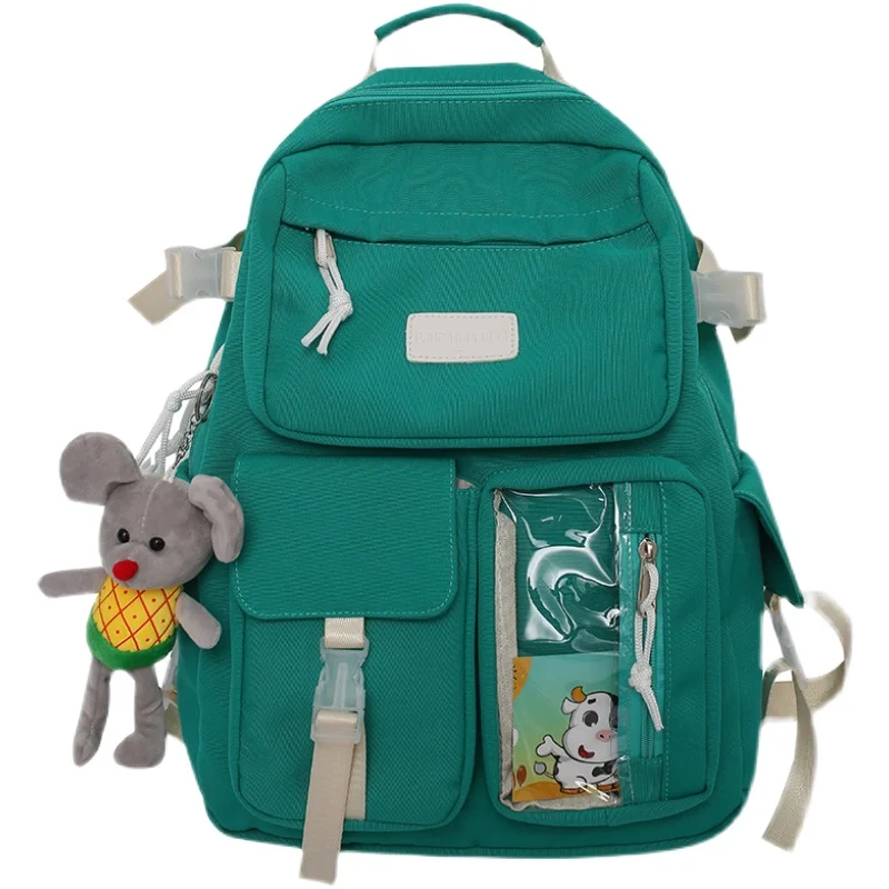 

Schoolbag Female 2021 New College Student Campus Wild High School Student Backpack Korean Harajuku Girl Backpack