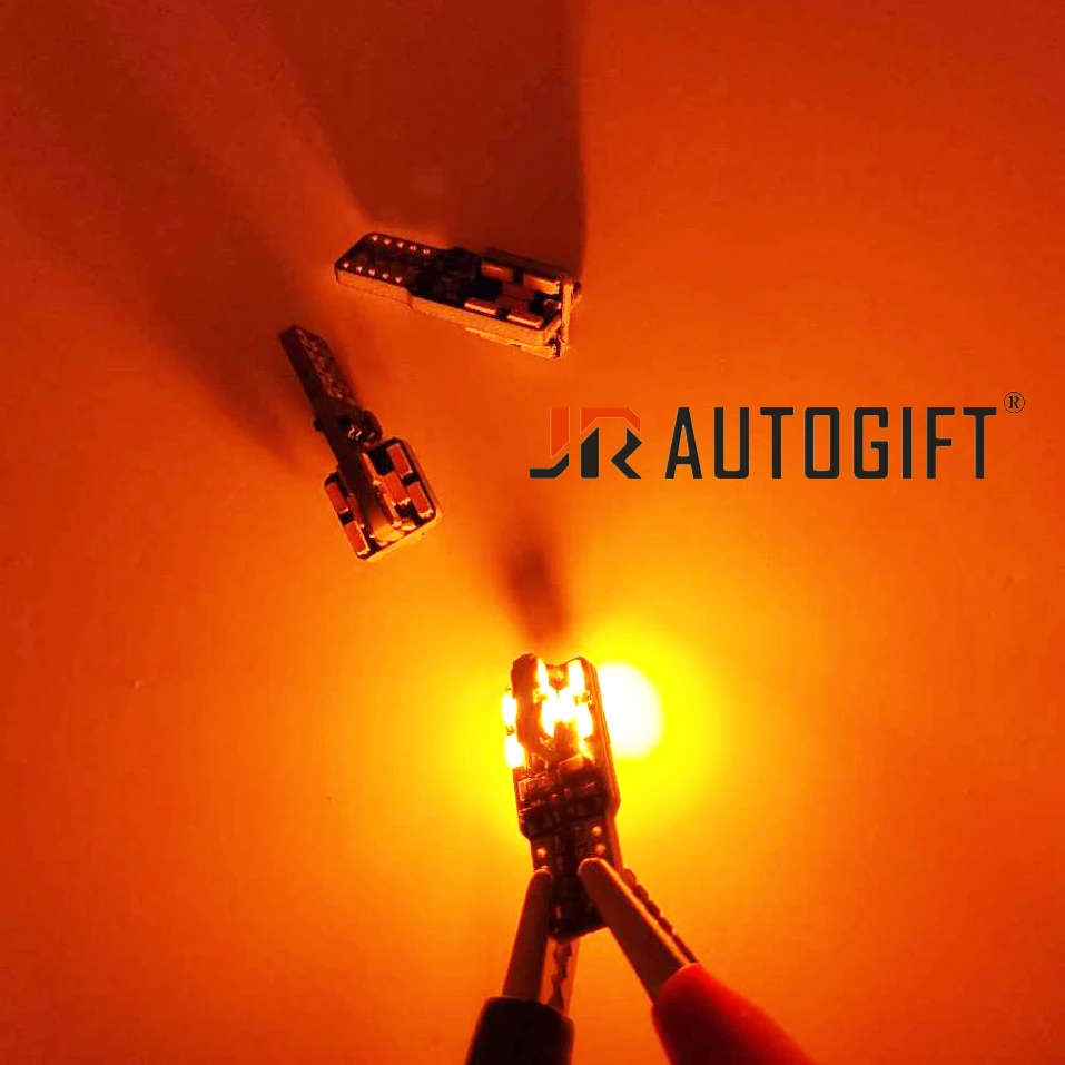 100 шт. CANBUS T10 24smd светодиодный ная светильник ПА для автомобиля без ошибок 4014 12 24 В