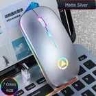 Мышь компьютерная беспроводная, 4 кнопки, с USB-приемником