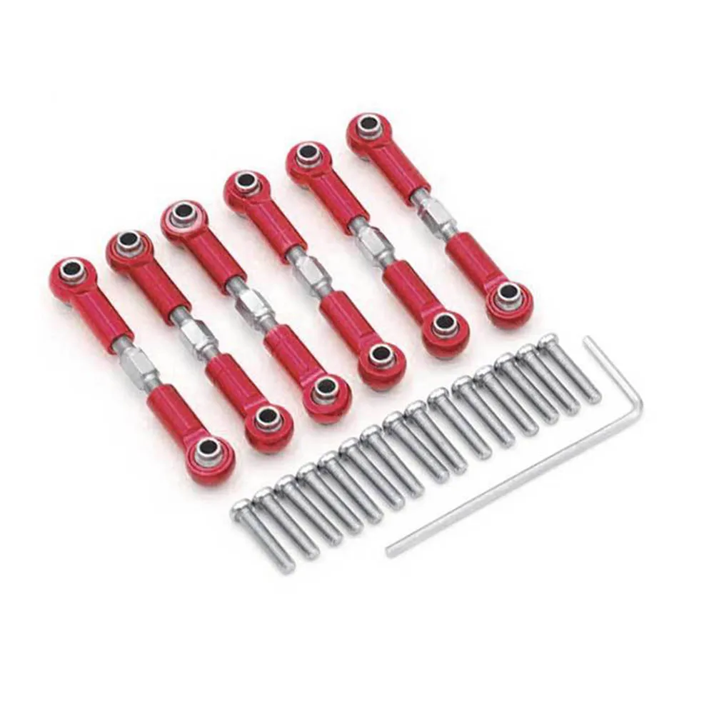 Регулируемые металлические рулевая тяга стяжной муфты стержни для WLtoys A949 A B A959 A969