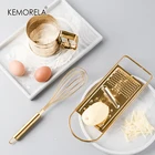 Ручной Миксер для яиц из нержавеющей стали, ситечко для муки, чашка для сита, фруктовая терка для овощей, кухонные аксессуары, набор инструментов для выпечки