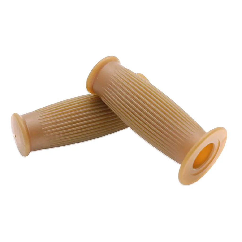 

Pair Universal Motorcycle HandleBar Hand Grip Retro Handlebar