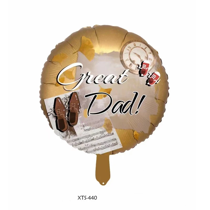 10Pcs 18Inch English Happy Father's Day Helium Balloon Feliz Dia Super Papa Foil Balloons Father Party Decoration Baloes Globos - купить