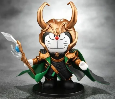 

Disney Marvel cute cartoon children adult hand toy fashion Captain bat toy man Loki Black Warrior The Wolverine