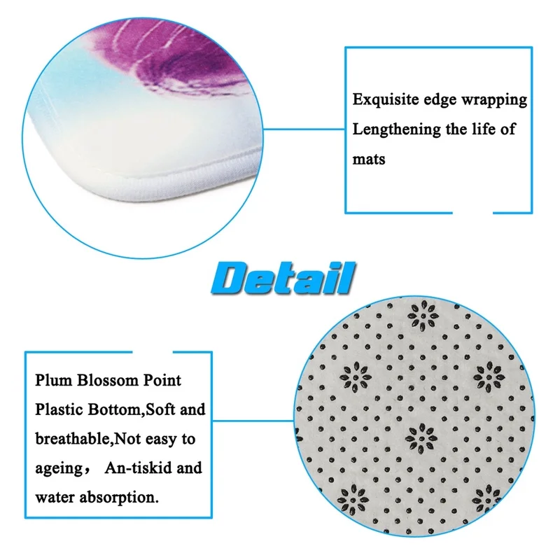 Африканское 3D Водонепроницаемый душ Шторы Ванная комната Нескользящие Коврики