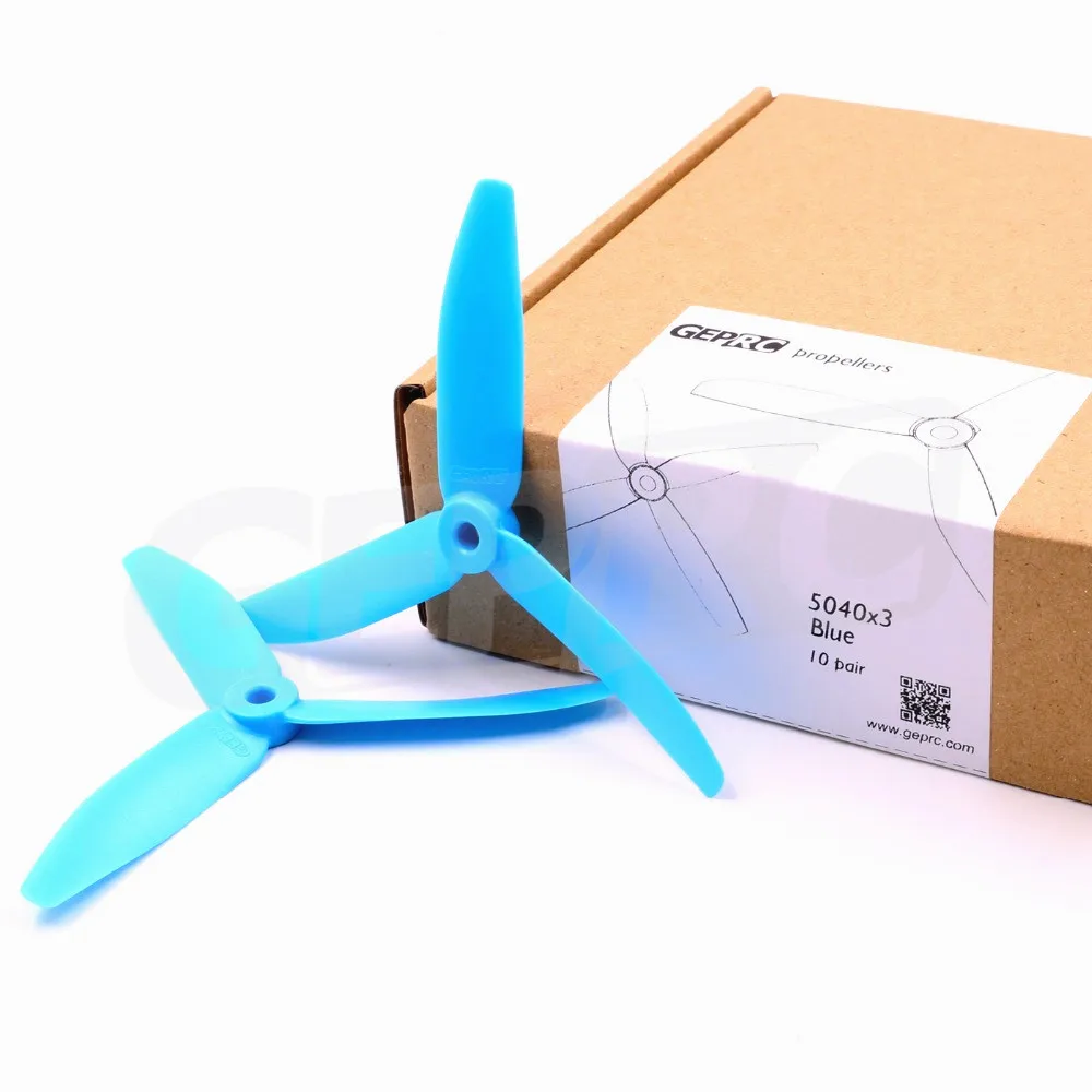 GePrc 5040 пропеллеры из ПК 5*4*3 3 Blade с тремя лезвиями GEP для Fpv Квадрокоптер
