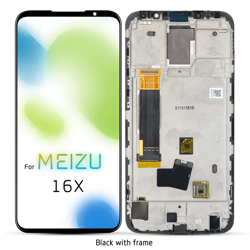 Оригинальный ЖК-дисплей для Meizu 16X сенсорный экран с дигитайзером в сборе 6 0