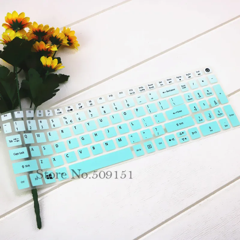 15,6 дюймов силиконовый чехол протектор для acer Aspire V15 T5000 V5-591G N15Q1 VN7-792G E5-532G V3-575 F5 573G F5-572G