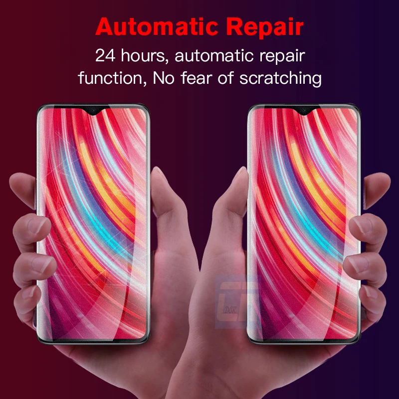 1-3PCS Full Curved Matte Hydrogel Film for Xiaomi Note 10 CC9 9T Pro A3 A2 Screen Protector Film for Xiaomi 11 10 9 Lite 8 9 SE