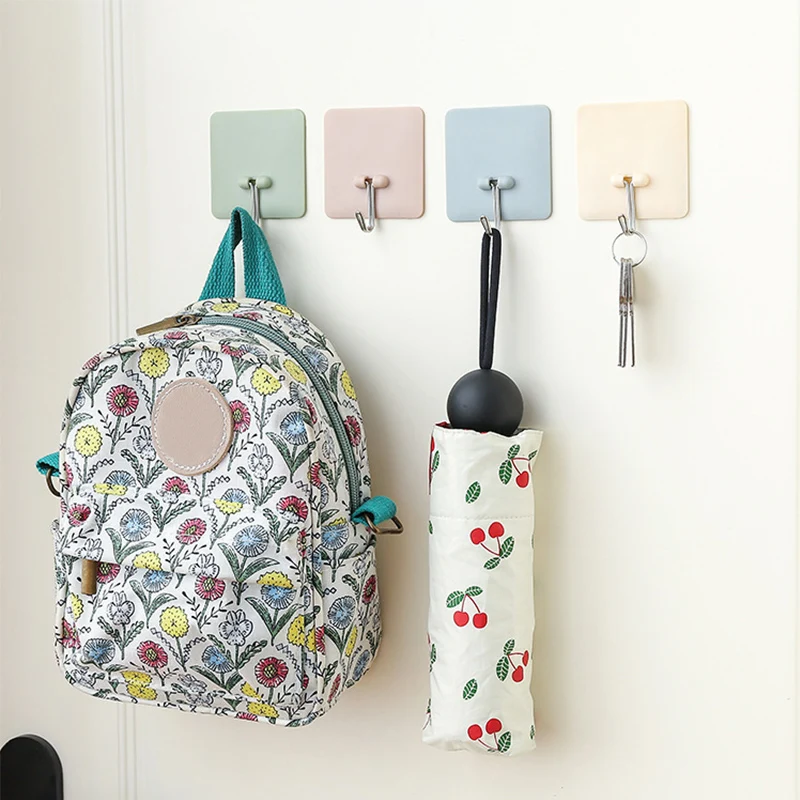 1 шт. настенный крючок-вешалка для полотенец 4 цвета | Дом и сад