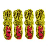 4pcs thick tent wind rope canopy outdoor camping reflective wind rope 3mm multi function wind rope buckle tent rope cover
