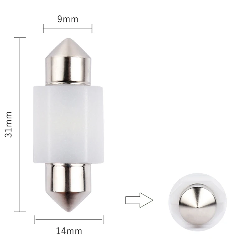 2X автомобильные C5W светодиодный лампы для дверей автомобиля Renault Megane 2 3 Duster VW Touran