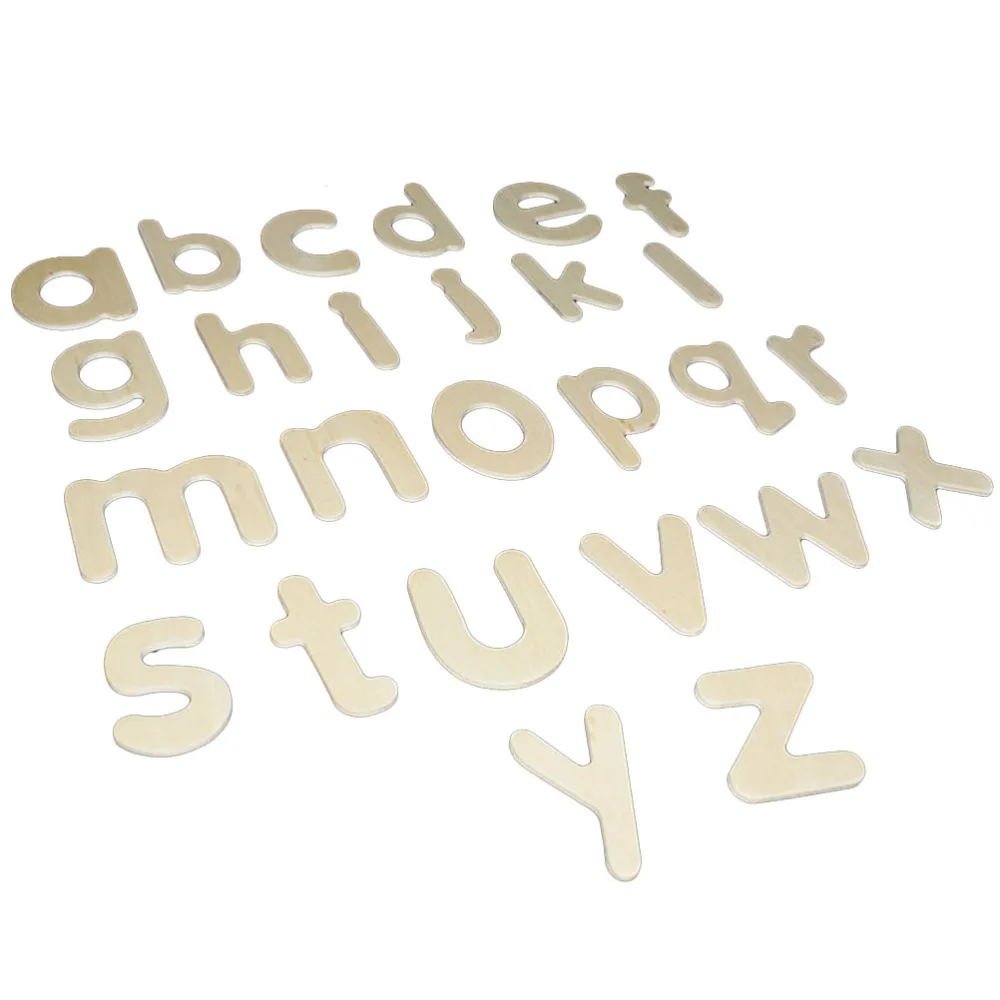 

Wooden 26 English Letters Alphabet Children Educational Toys Home Wedding Party Decoration DIY Handcrafts Ornaments