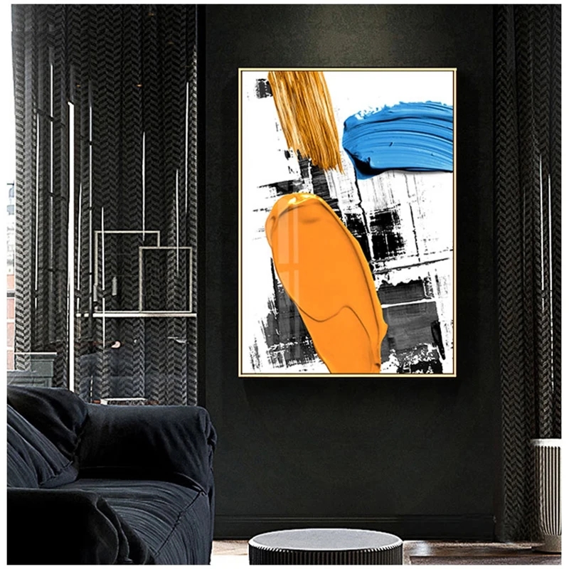 

Abstract Art Color Graffiti Wall Decoration Pictures Modern Painting Canvas Nordic Posters And Prints For Living Room Home Decor