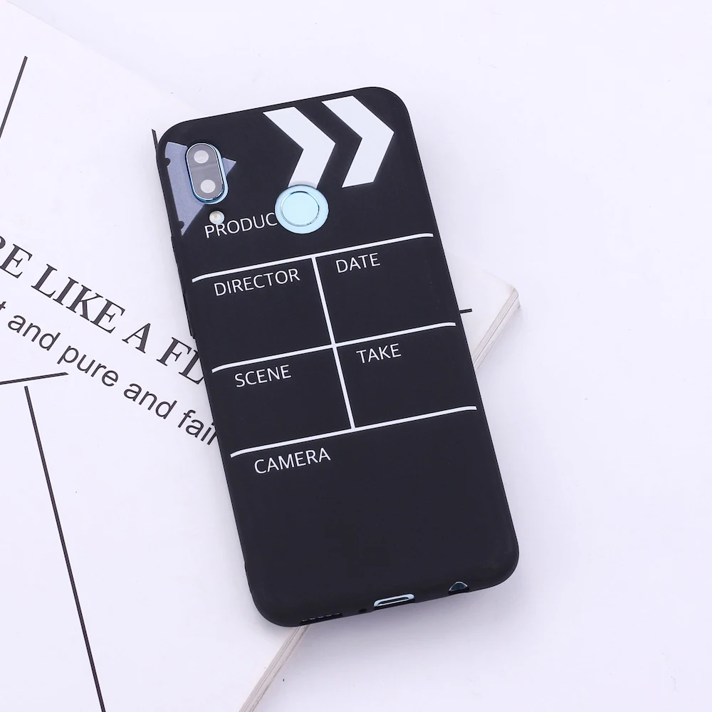 

For Huawei Honor Mate 10 20 Nova P20 P30 P Smart Cool Movie Pallets Crap Matte Candy Silicone Phone Case Cover Capa Fundas
