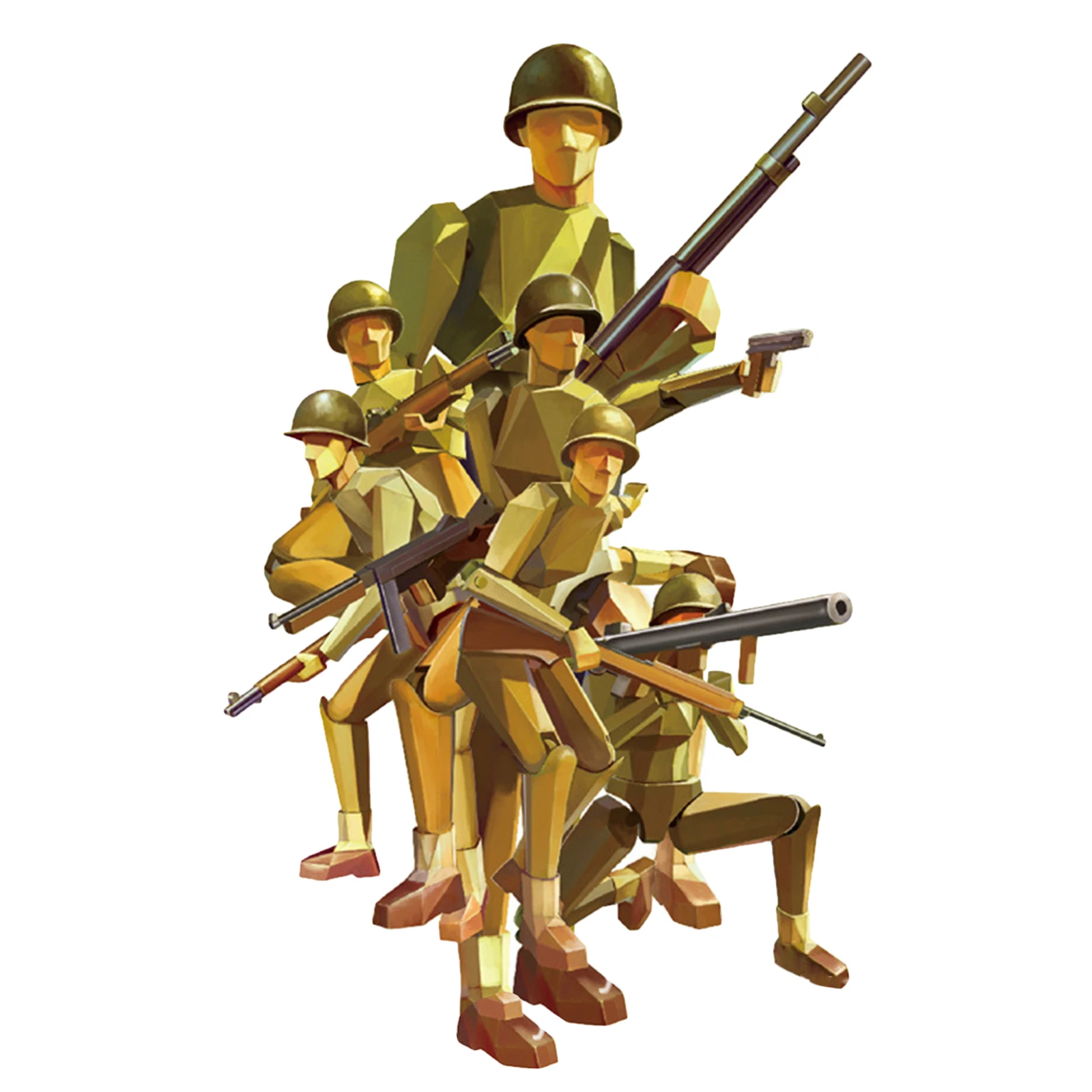 

Миниатюрный набор для сборки модели 1/35 солдатиков, подарок для детей