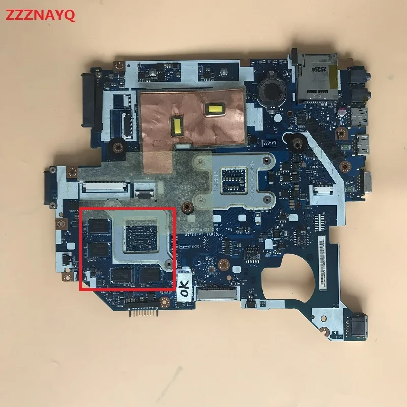 ZZZNAYQ Q5WV8 LA-8331P материнская плата для acer aspire V3-551G V3-551 материнская плата для ноутбука DDR3 тест