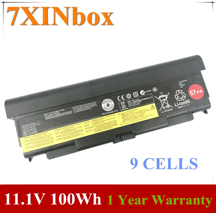 7XINbox 11 1 V 100Wh 8960 мА/ч 45N1148 45N1149 45N1152 Оригинальный аккумулятор для ноутбука Lenovo ThinkPad