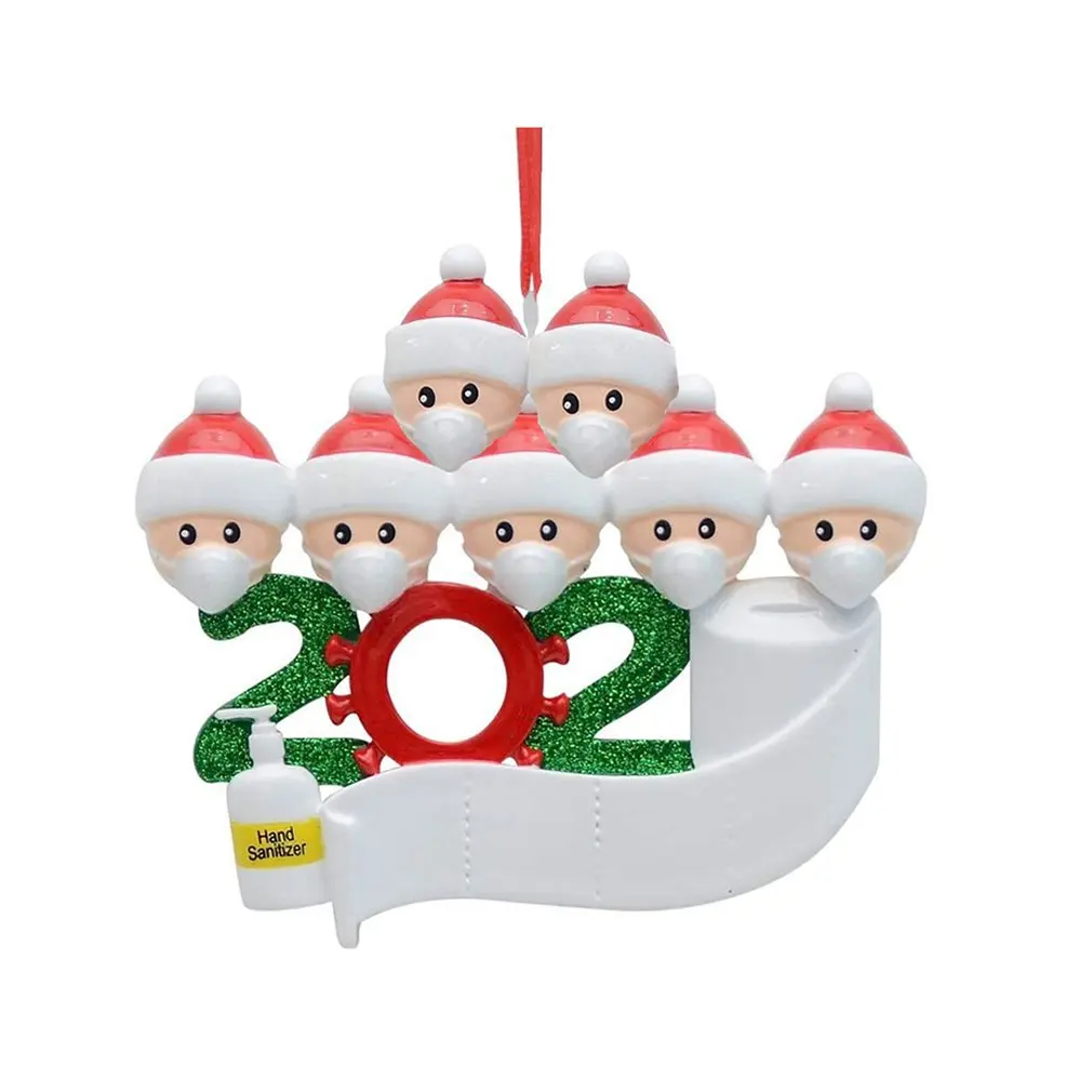 

Самодельная маска с именем и лицом, снеговик, подвеска, Рождественское украшение для вечеринки, подарок