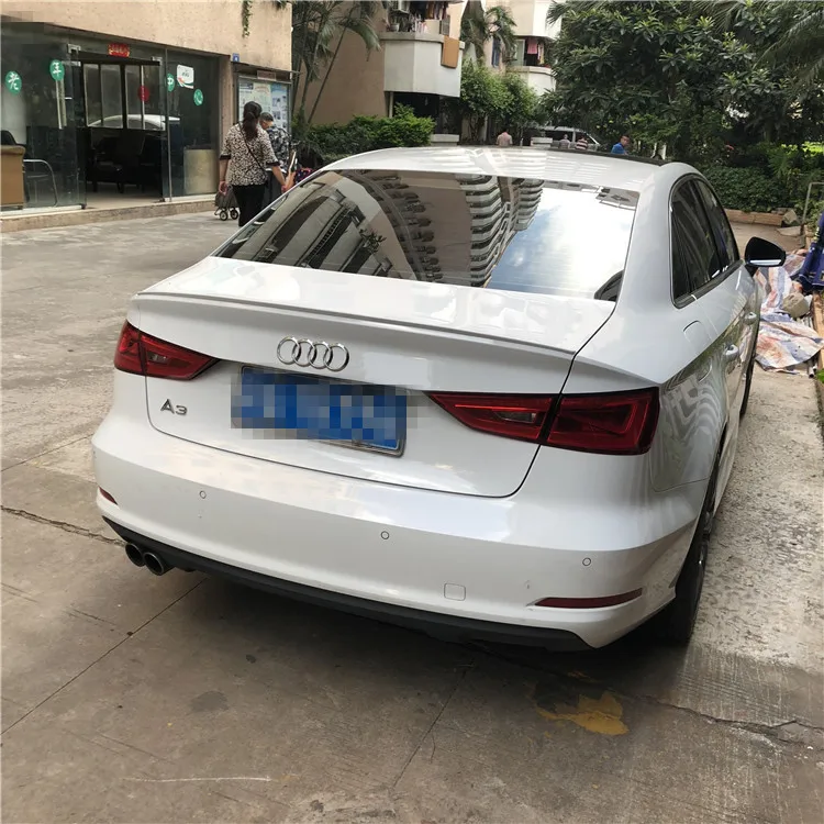 Спойлер для Audi A3 2014-2018 спойлер YCSX S3 из АБС-пластика цветной задний автомобиля |